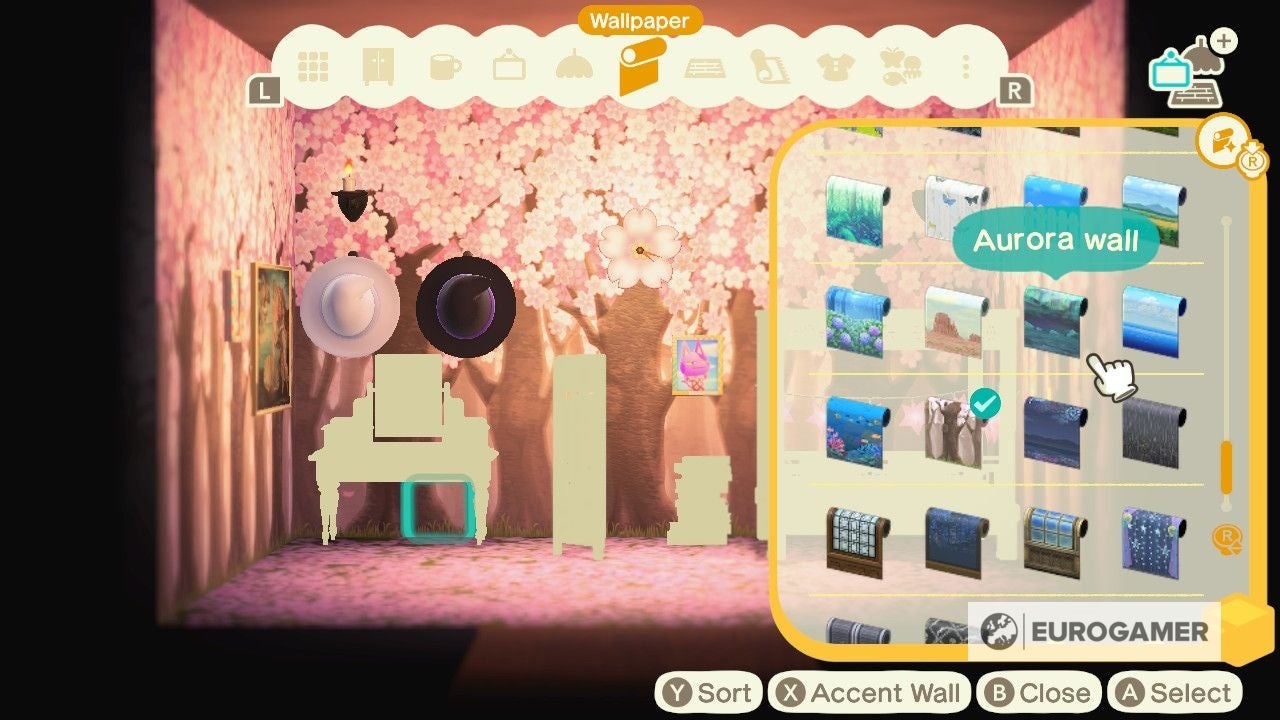 Bộ sưu tập pro decorating license acnh trong game Animal Crossing New Horizons